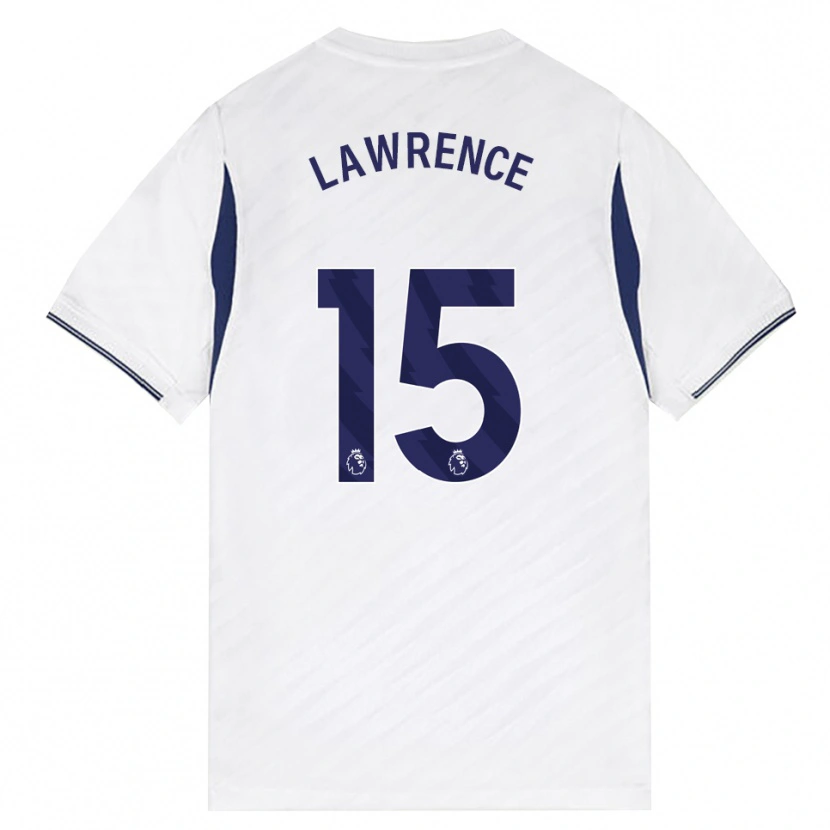 Danxen Men Donte Lawrence #15 White Red Purple Home Jersey 2026/27 T-Shirt