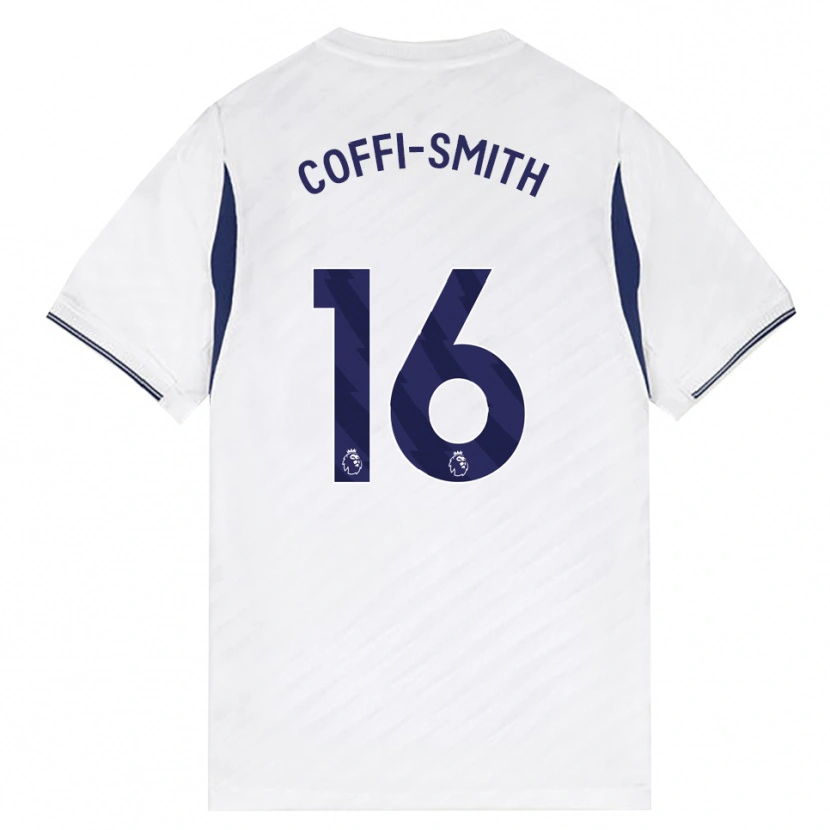 Danxen Men Courtney Coffi-Smith #16 White Red Purple Home Jersey 2026/27 T-Shirt