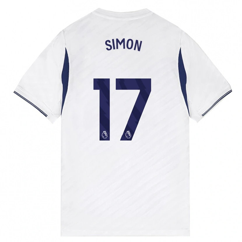 Danxen Men Kyah Simon #17 White Red Purple Home Jersey 2026/27 T-Shirt
