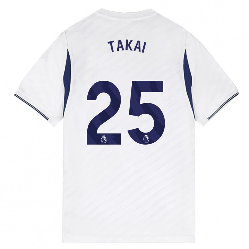 Danxen Men Kota Takai #25 White Red Purple Home Jersey 2026/27 T-Shirt