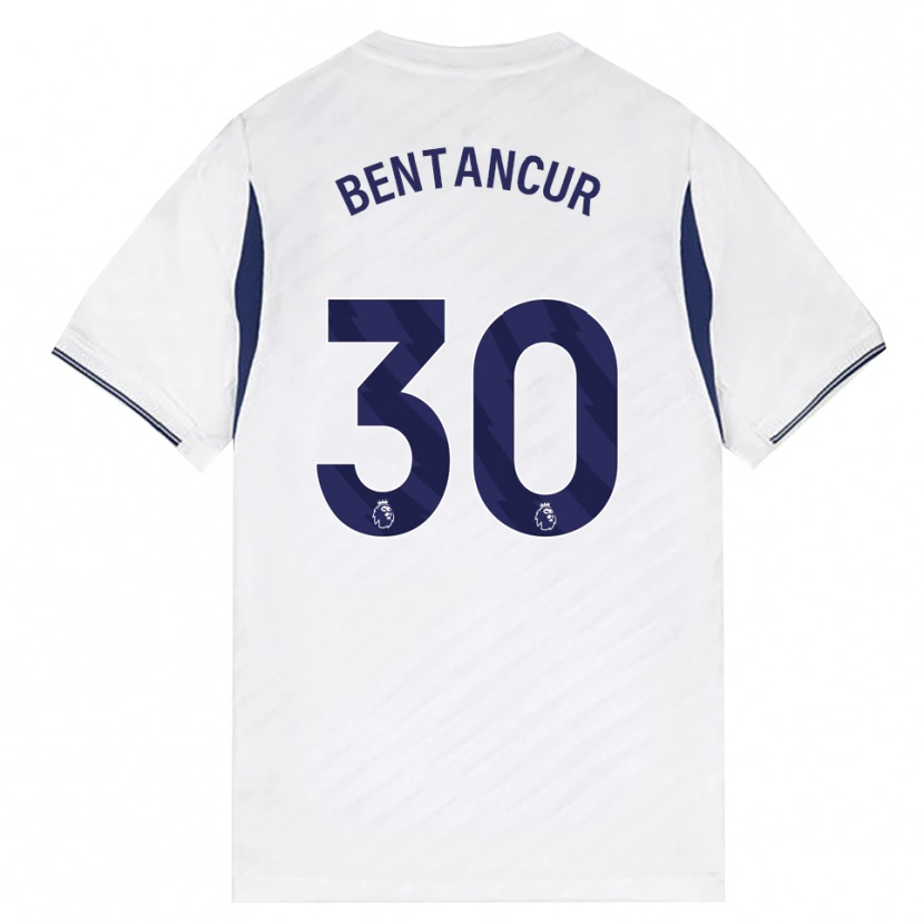 Danxen Men Rodrigo Bentancur #30 White Red Purple Home Jersey 2026/27 T-Shirt