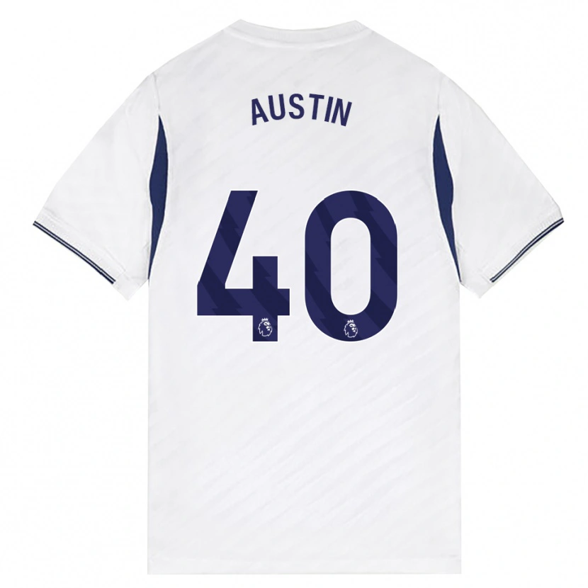 Danxen Men Brandon Austin #40 White Red Purple Home Jersey 2026/27 T-Shirt