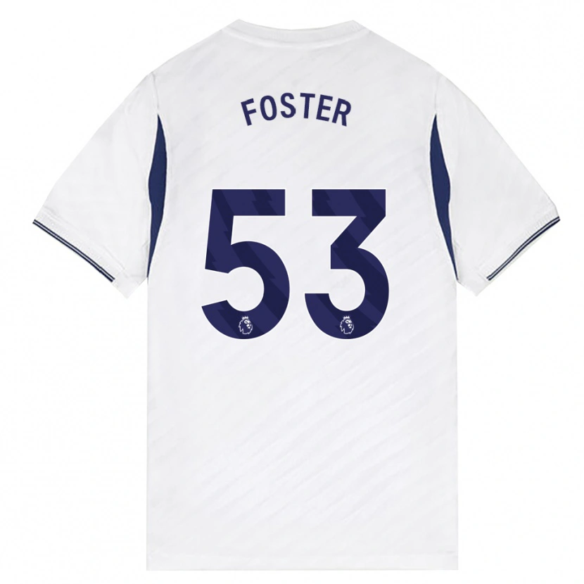 Danxen Men Brooklyn Lyons Foster #53 White Red Purple Home Jersey 2026/27 T-Shirt
