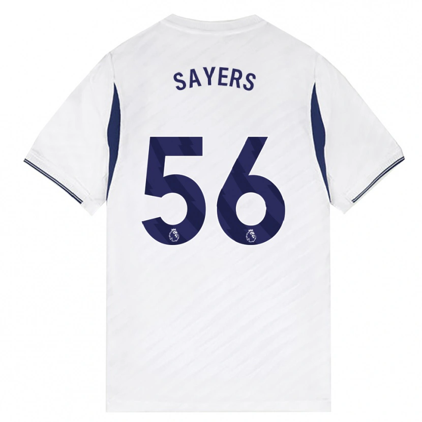 Danxen Men Charlie Sayers #56 White Red Purple Home Jersey 2026/27 T-Shirt