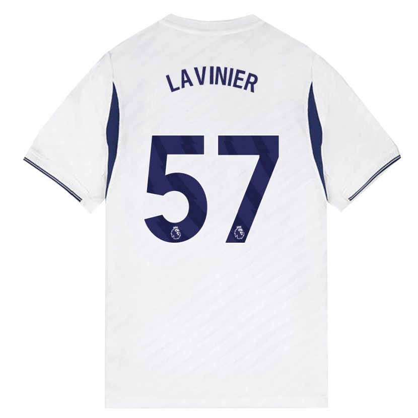 Danxen Men Marcel Lavinier #57 White Red Purple Home Jersey 2026/27 T-Shirt