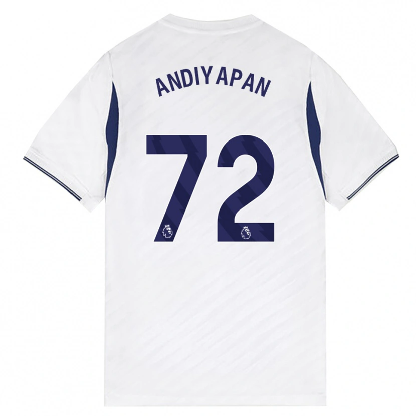 Danxen Men William Andiyapan #72 White Red Purple Home Jersey 2026/27 T-Shirt
