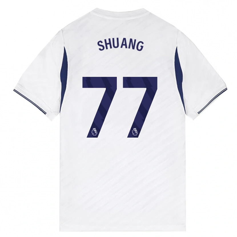 Danxen Men Wang Shuang #77 White Red Purple Home Jersey 2026/27 T-Shirt