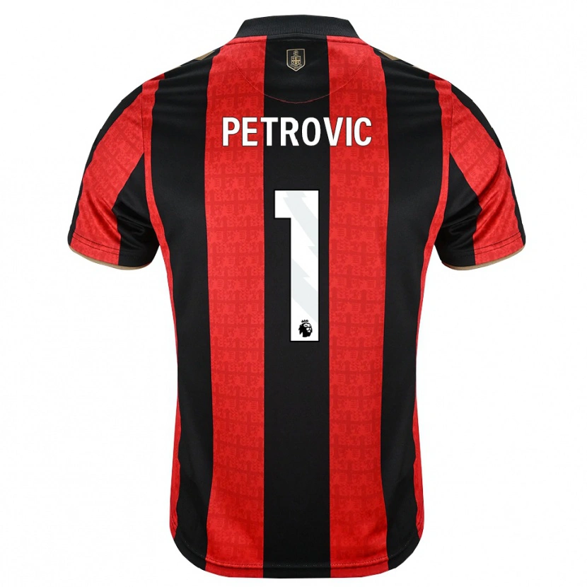 Danxen Men Djordje Petrovic #1 Goldenrod Red Black Home Jersey 2026/27 T-Shirt
