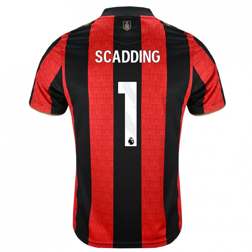 Danxen Men Katie Scadding #1 Goldenrod Red Black Home Jersey 2026/27 T-Shirt