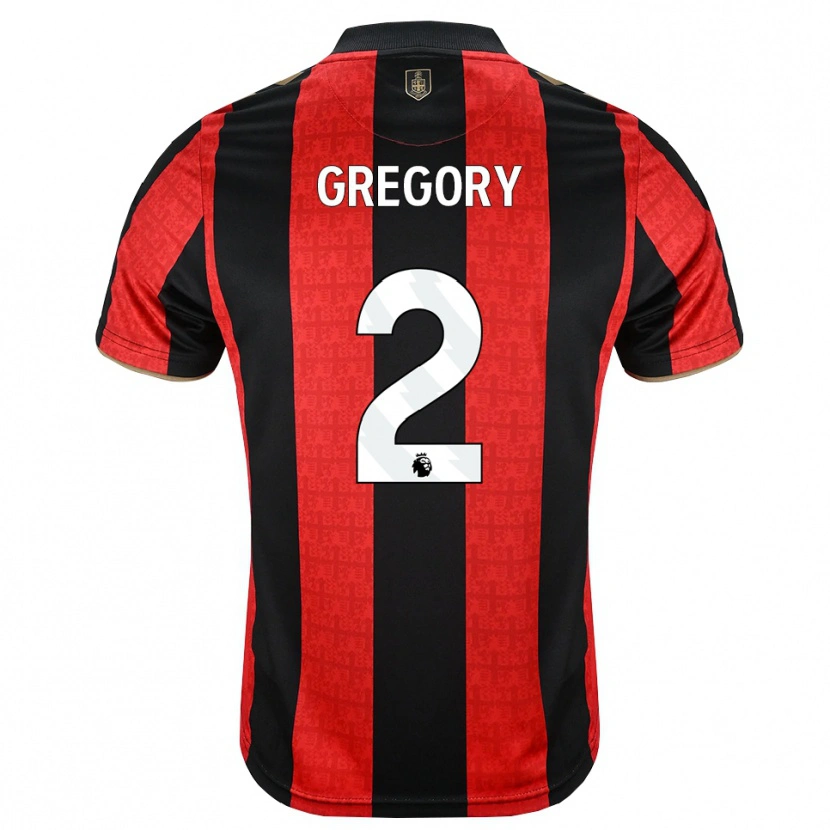 Danxen Men Karlos Gregory #2 Goldenrod Red Black Home Jersey 2026/27 T-Shirt