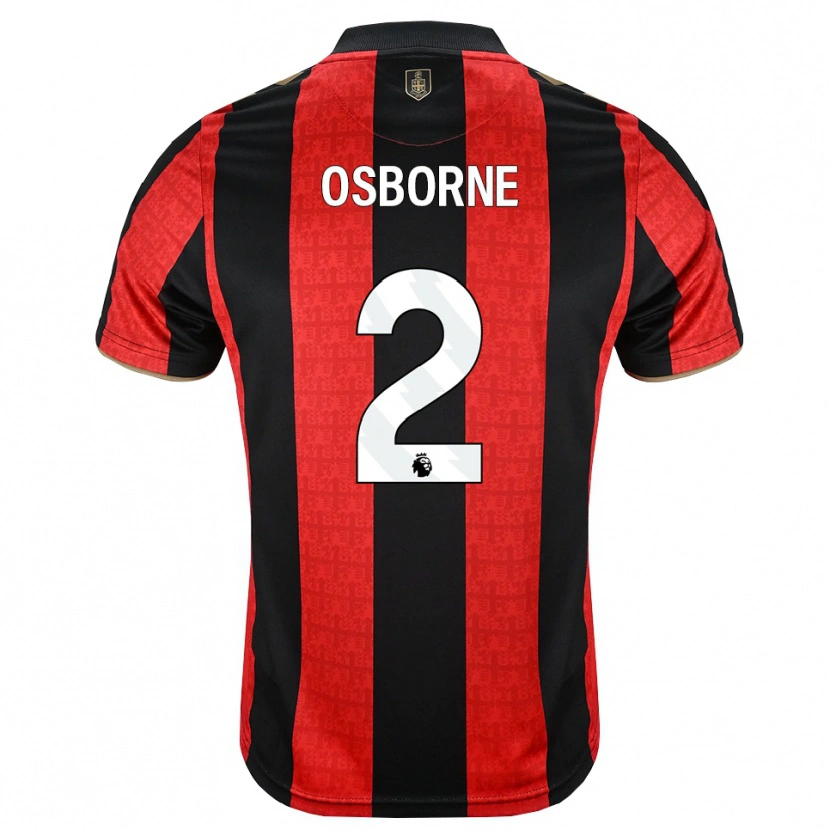 Danxen Men Charlie Osborne #2 Goldenrod Red Black Home Jersey 2026/27 T-Shirt