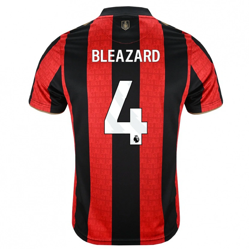 Danxen Men Helen Bleazard #4 Goldenrod Red Black Home Jersey 2026/27 T-Shirt