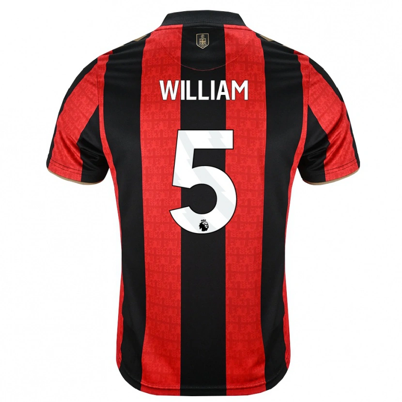 Danxen Men Harold William #5 Goldenrod Red Black Home Jersey 2026/27 T-Shirt