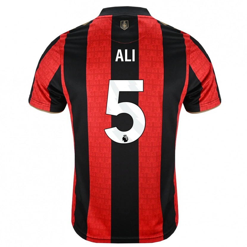 Danxen Men Ameer Ali #5 Goldenrod Red Black Home Jersey 2026/27 T-Shirt