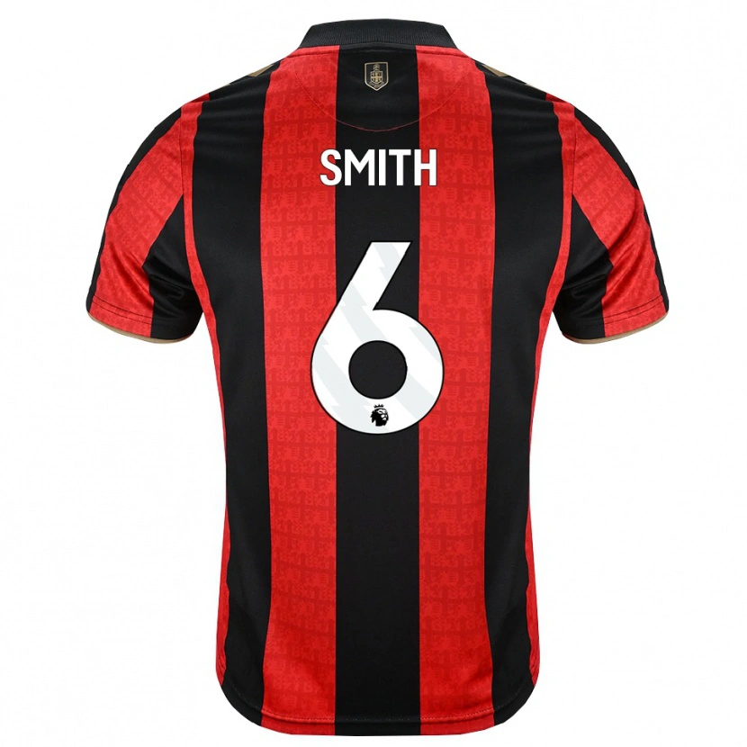 Danxen Men Maisy Smith #6 Goldenrod Red Black Home Jersey 2026/27 T-Shirt