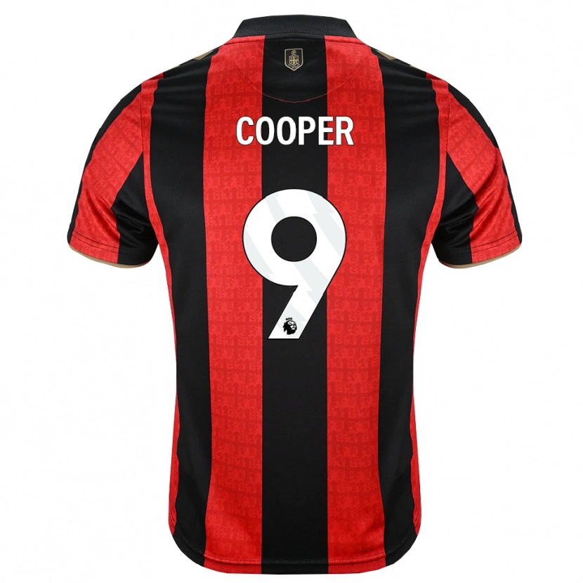 Danxen Men Lucy Cooper #9 Goldenrod Red Black Home Jersey 2026/27 T-Shirt