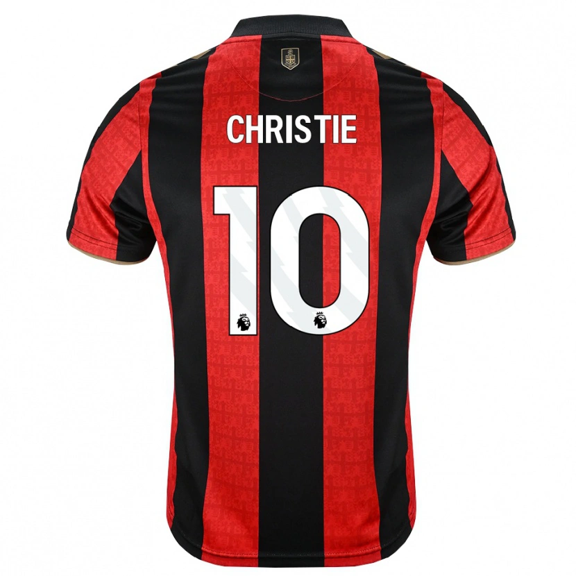 Danxen Men Ryan Christie #10 Goldenrod Red Black Home Jersey 2026/27 T-Shirt