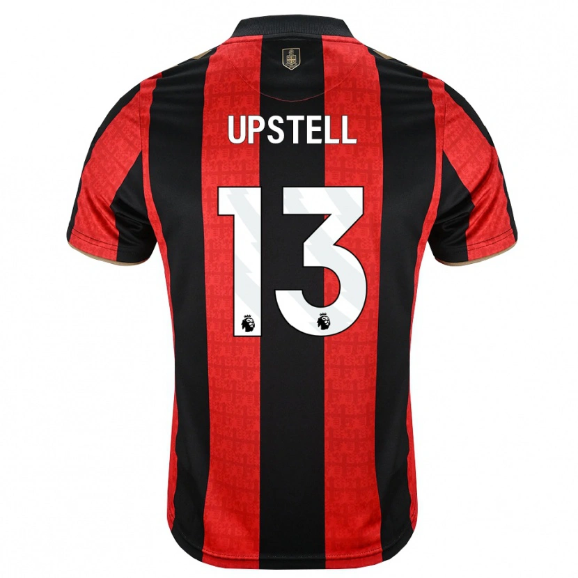 Danxen Men Will Upstell #13 Goldenrod Red Black Home Jersey 2026/27 T-Shirt