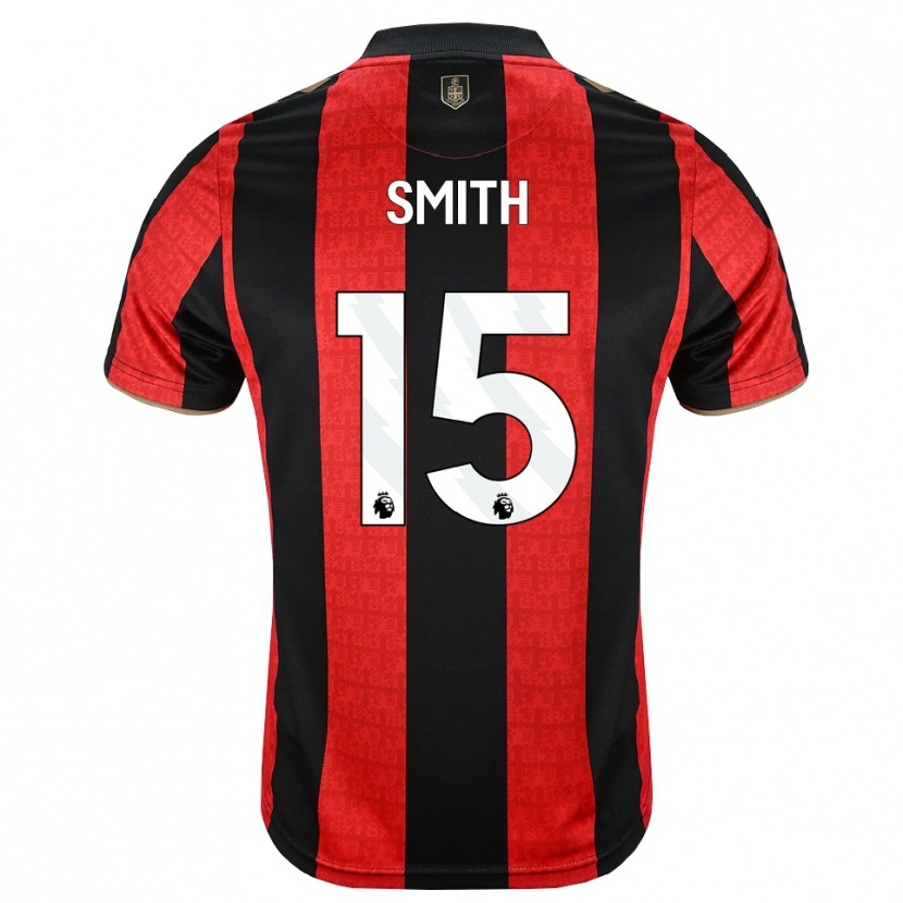 Danxen Men Adam Smith #15 Goldenrod Red Black Home Jersey 2026/27 T-Shirt