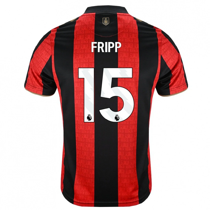 Danxen Men Kelly Fripp #15 Goldenrod Red Black Home Jersey 2026/27 T-Shirt