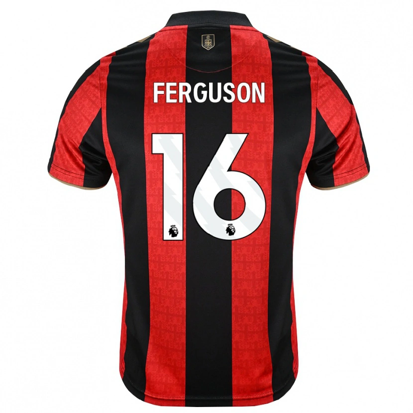 Danxen Men Josh Ferguson #16 Goldenrod Red Black Home Jersey 2026/27 T-Shirt