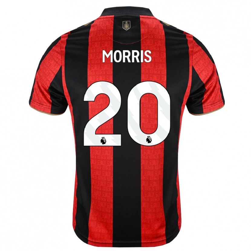 Danxen Men Caitlin Morris #20 Goldenrod Red Black Home Jersey 2026/27 T-Shirt
