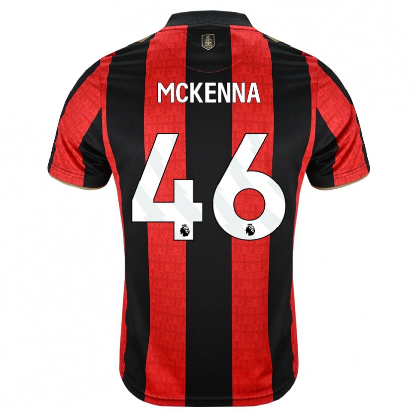 Danxen Men Callan Mckenna #46 Goldenrod Red Black Home Jersey 2026/27 T-Shirt