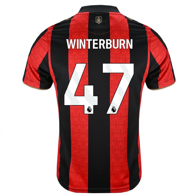 Danxen Men Ben Winterburn #47 Goldenrod Red Black Home Jersey 2026/27 T-Shirt