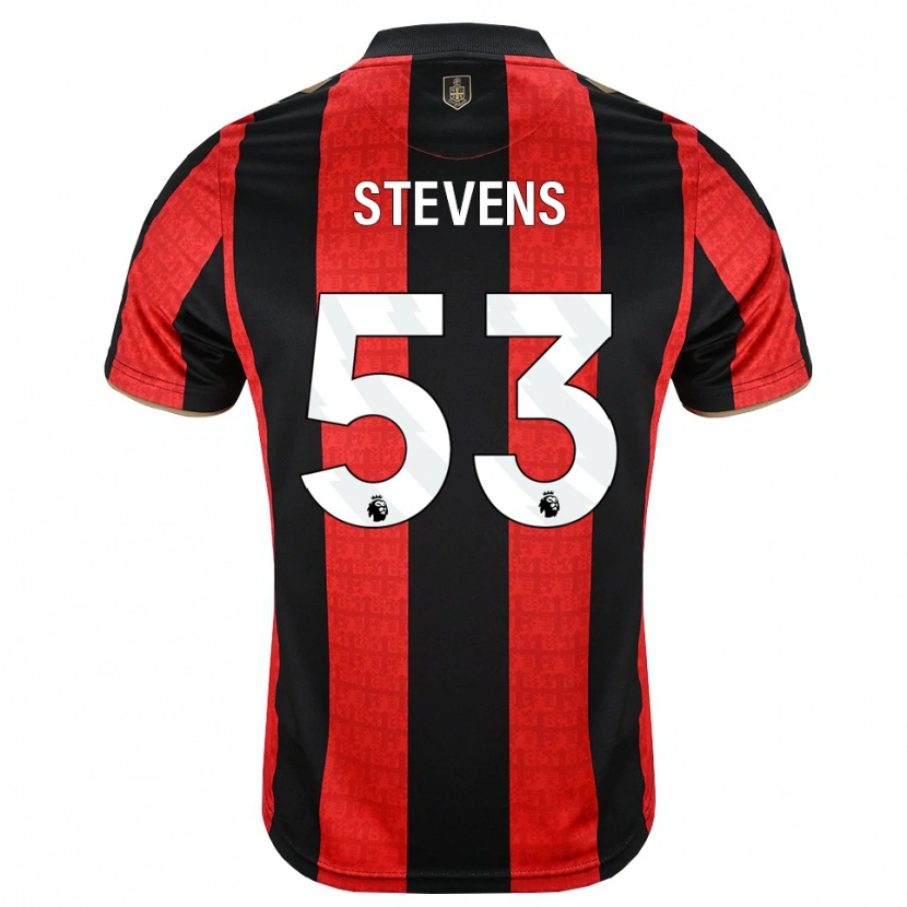 Danxen Men Charlie Stevens #53 Goldenrod Red Black Home Jersey 2026/27 T-Shirt