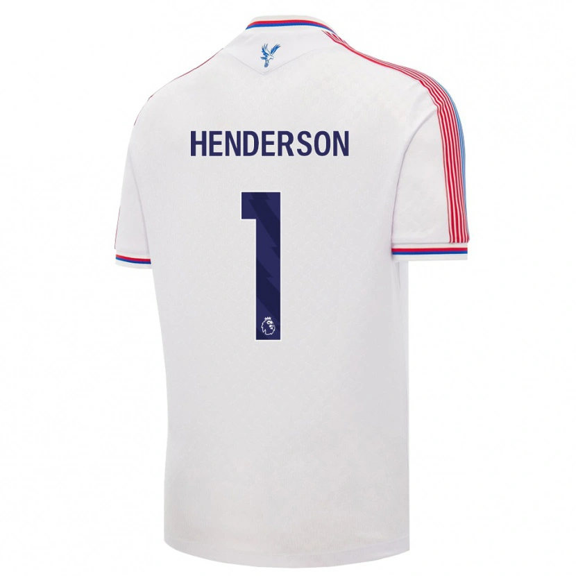 Danxen Men Dean Henderson #1 White Red Blue Home Jersey 2026/27 T-Shirt