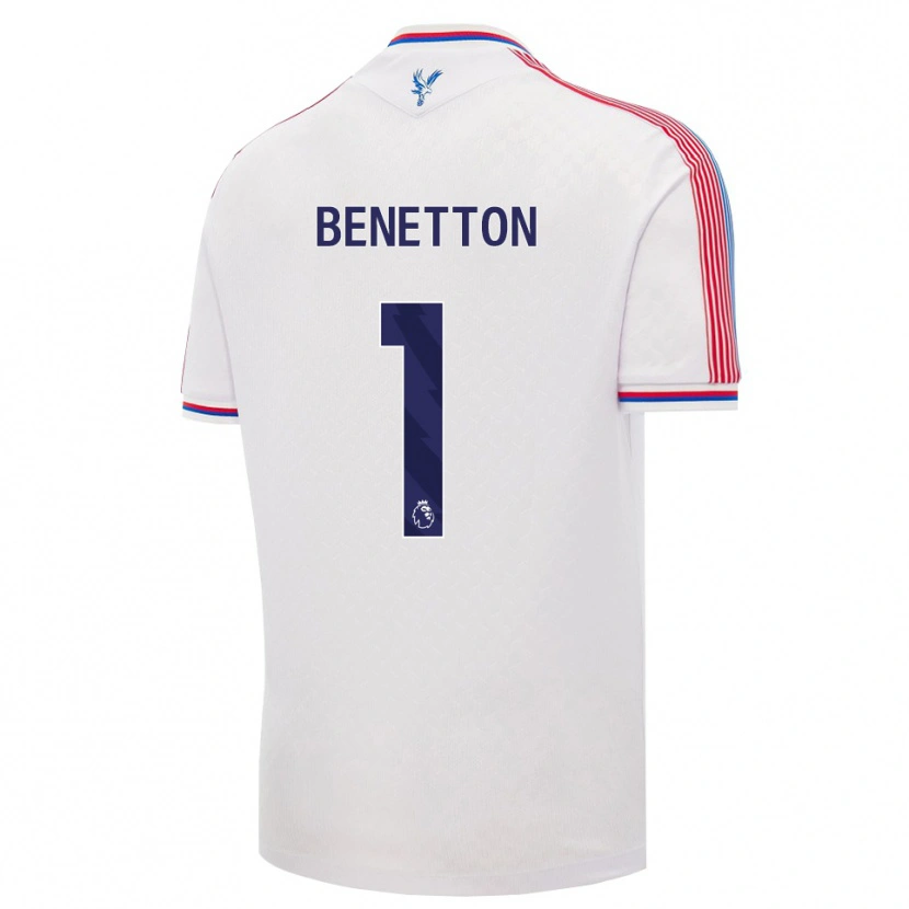 Danxen Men Lucca Benetton #1 White Red Blue Home Jersey 2026/27 T-Shirt