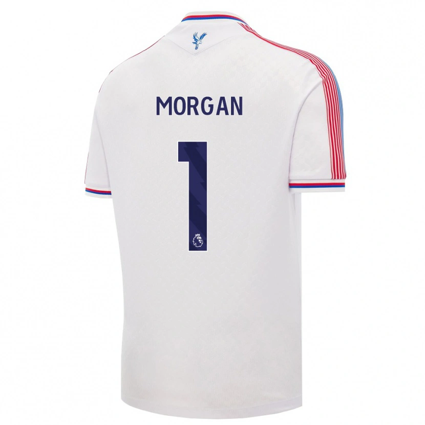 Danxen Men Chloe Morgan #1 White Red Blue Home Jersey 2026/27 T-Shirt