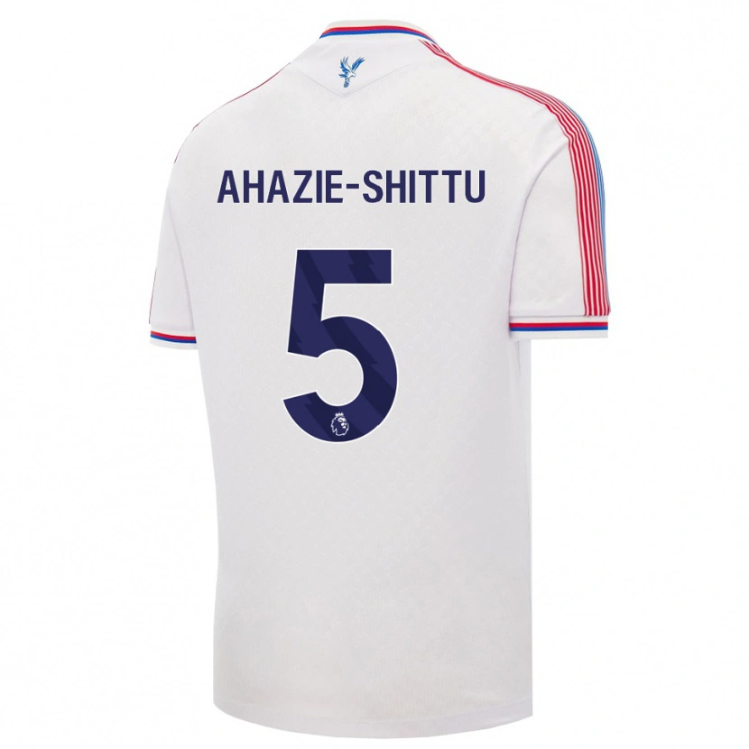 Danxen Men Remi Ahazie-Shittu #5 White Red Blue Home Jersey 2026/27 T-Shirt
