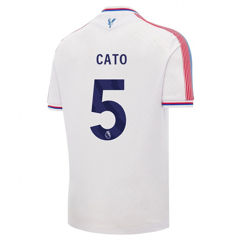 Danxen Men My Cato #5 White Red Blue Home Jersey 2026/27 T-Shirt