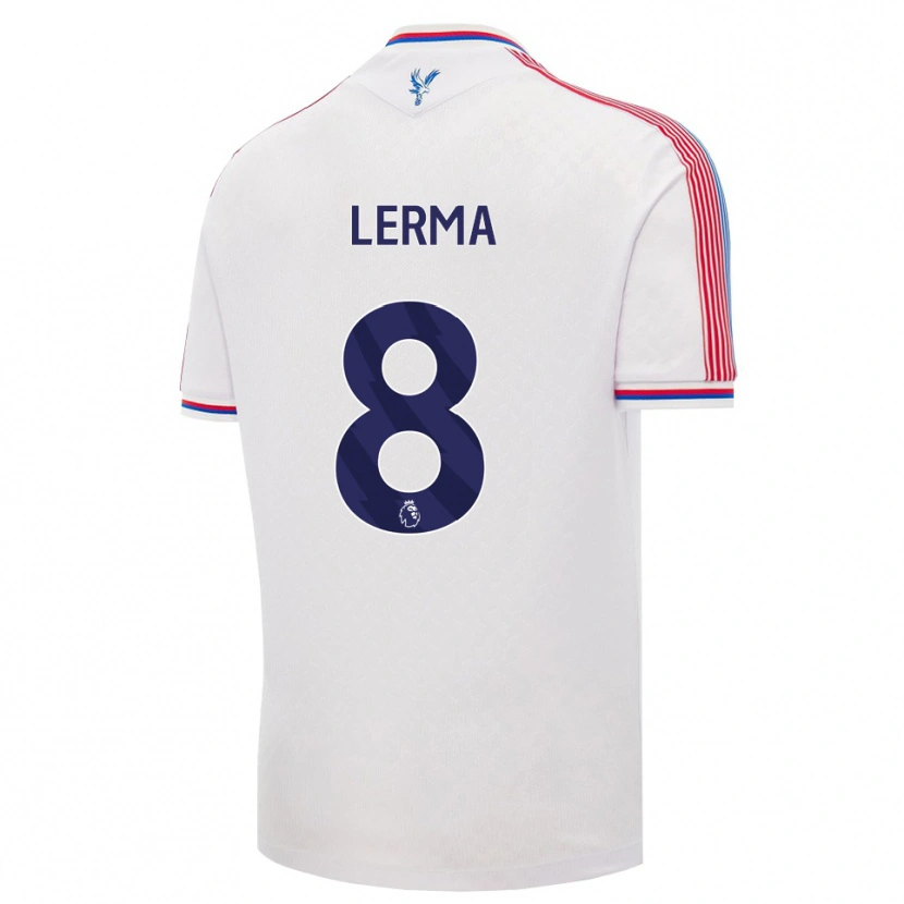 Danxen Men Jefferson Lerma #8 White Red Blue Home Jersey 2026/27 T-Shirt