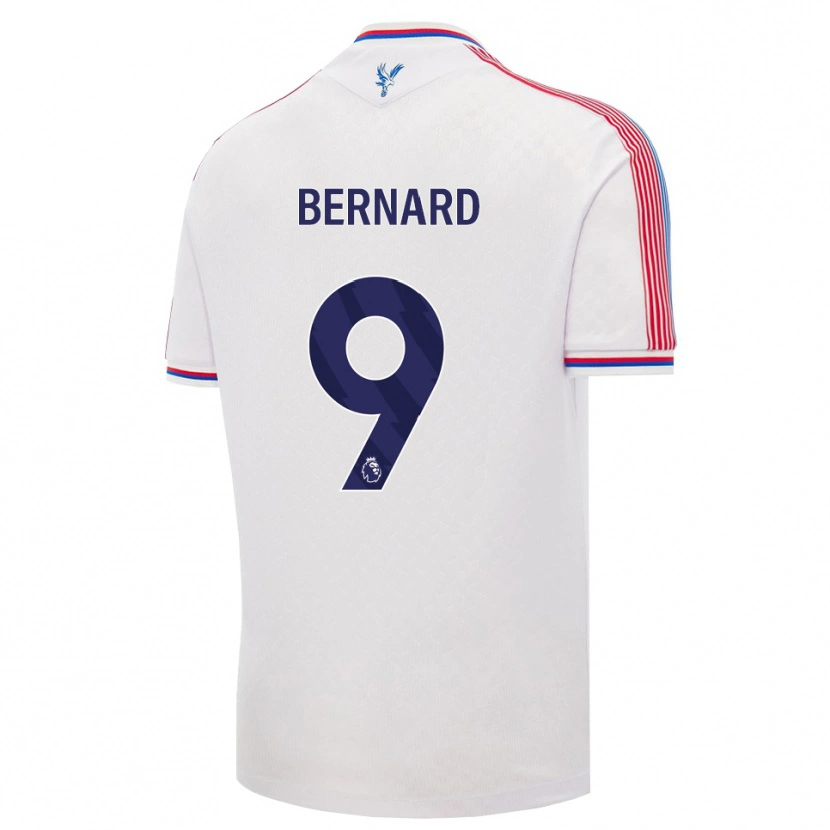 Danxen Men Mylo Bernard #9 White Red Blue Home Jersey 2026/27 T-Shirt