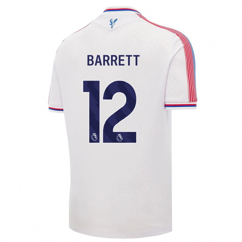 Danxen Men Anthony Barrett #12 White Red Blue Home Jersey 2026/27 T-Shirt