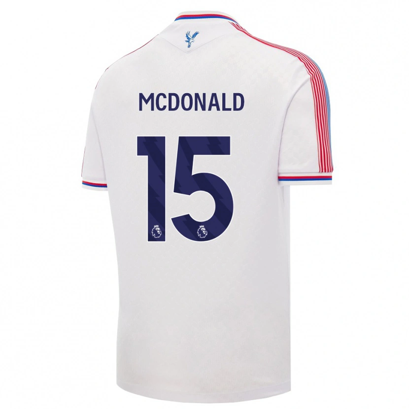 Danxen Men Jayden Mcdonald #15 White Red Blue Home Jersey 2026/27 T-Shirt