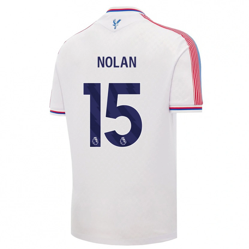 Danxen Men Hayley Nolan #15 White Red Blue Home Jersey 2026/27 T-Shirt