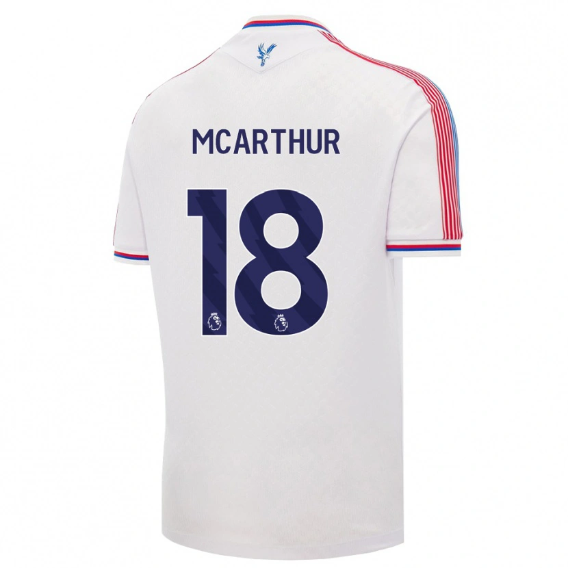 Danxen Men James Mcarthur #18 White Red Blue Home Jersey 2026/27 T-Shirt