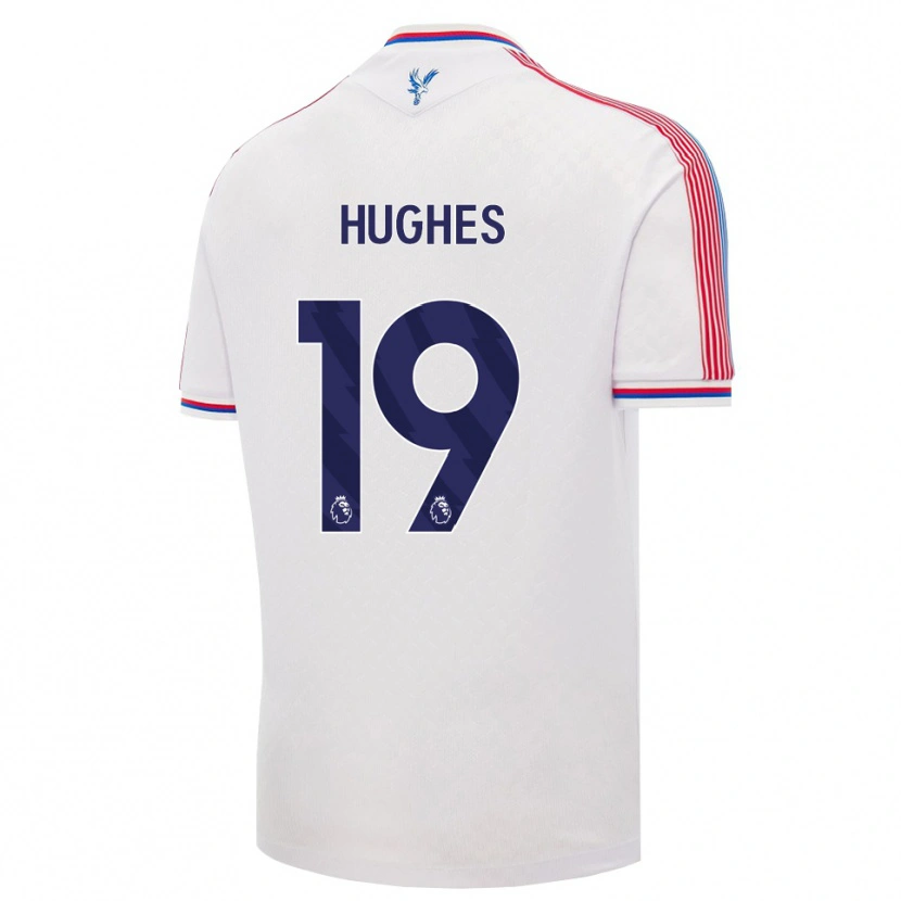 Danxen Men Will Hughes #19 White Red Blue Home Jersey 2026/27 T-Shirt