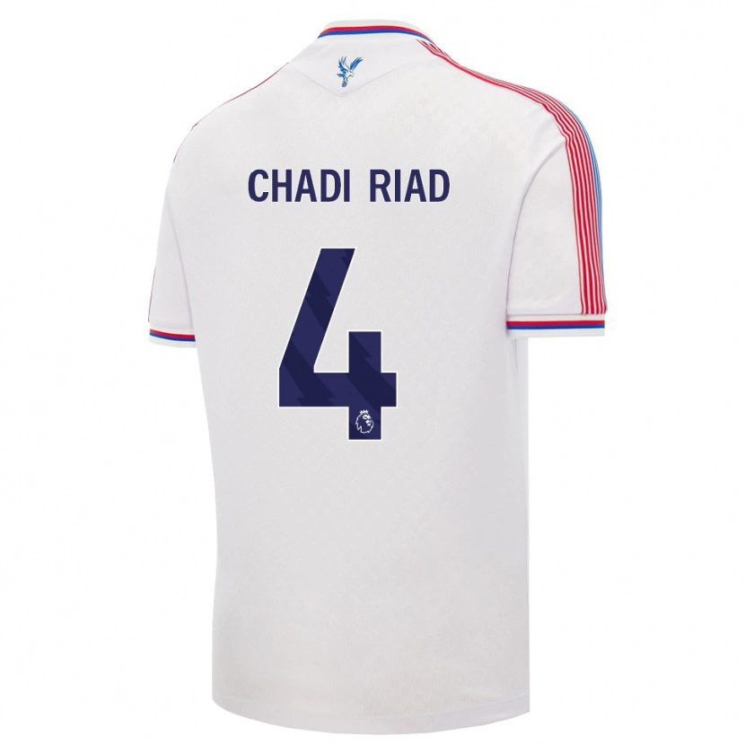 Danxen Men Chadi Riad #4 White Red Blue Home Jersey 2026/27 T-Shirt