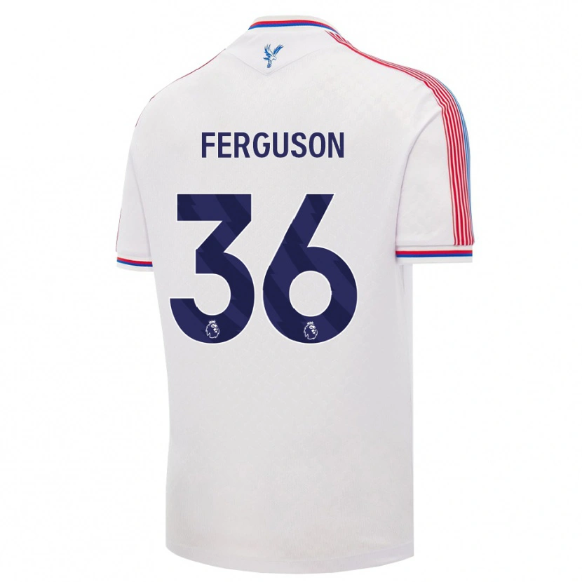 Danxen Men Nathan Ferguson #36 White Red Blue Home Jersey 2026/27 T-Shirt