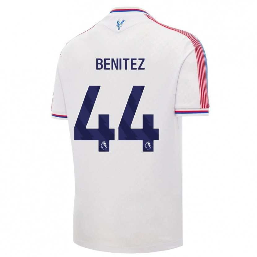 Danxen Men Walter Benítez #44 White Red Blue Home Jersey 2026/27 T-Shirt