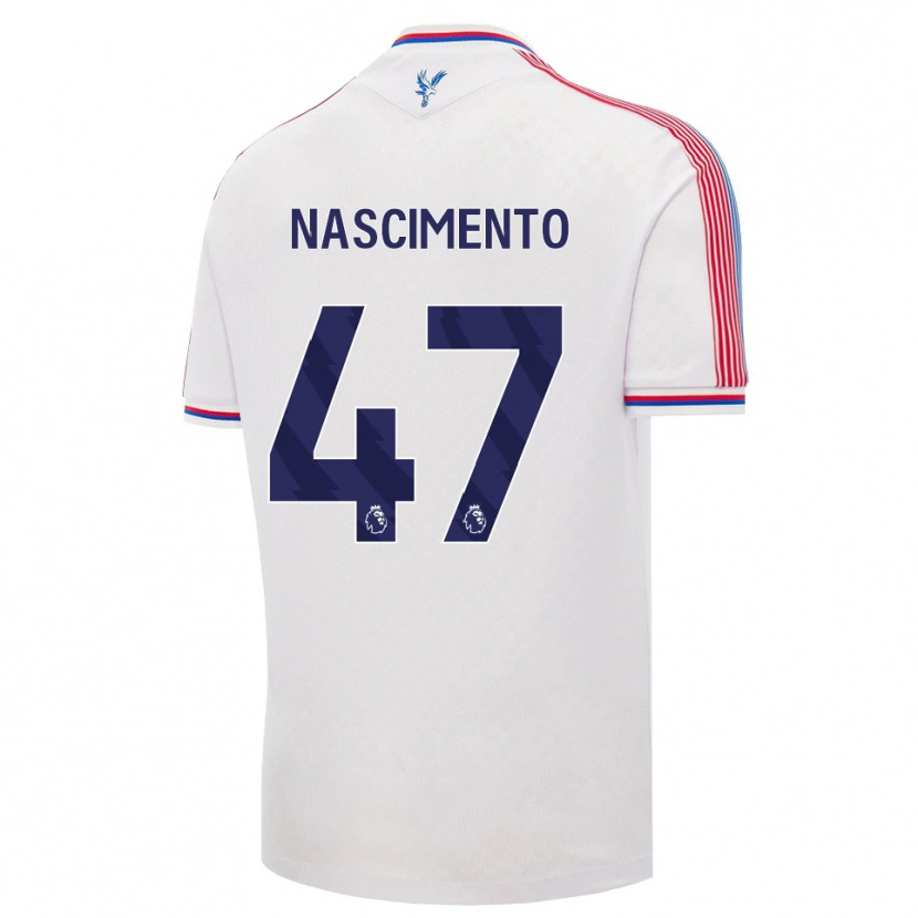 Danxen Men Adler Nascimento #47 White Red Blue Home Jersey 2026/27 T-Shirt