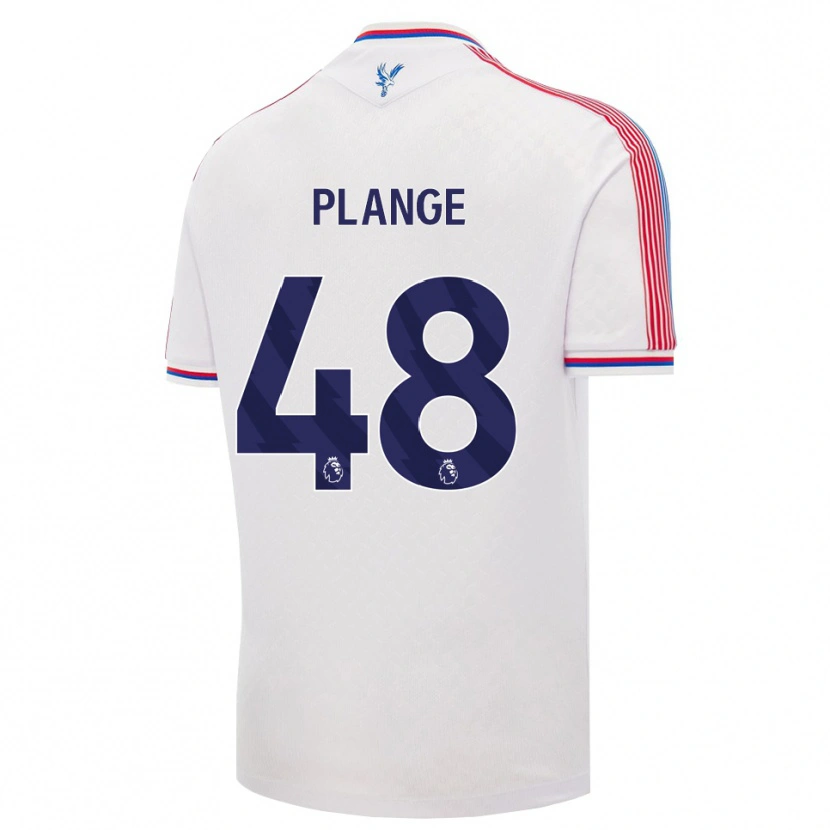 Danxen Men Luke Plange #48 White Red Blue Home Jersey 2026/27 T-Shirt