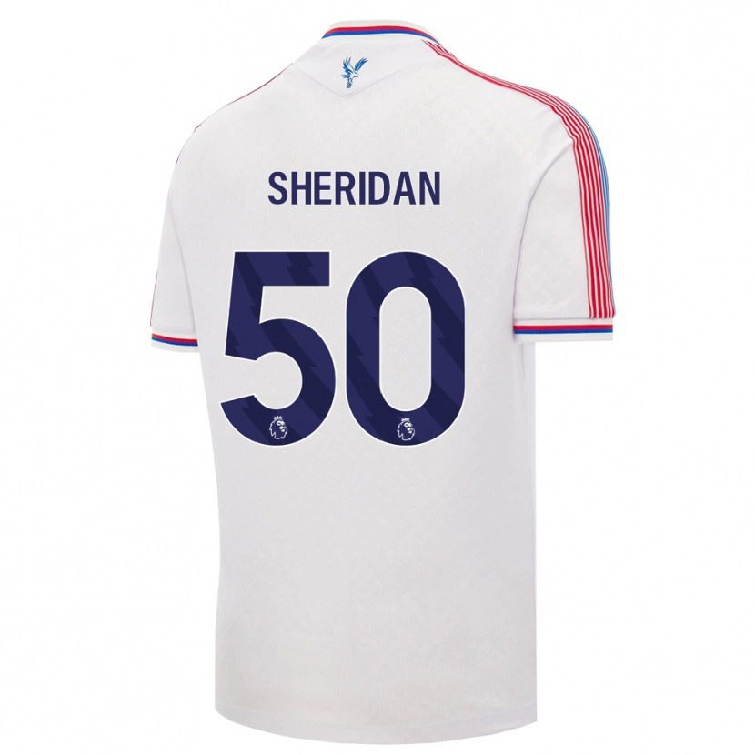 Danxen Men Joe Sheridan #50 White Red Blue Home Jersey 2026/27 T-Shirt