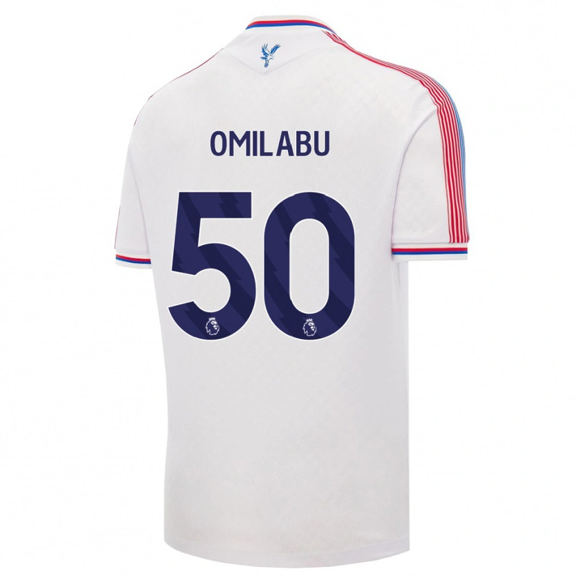 Danxen Men David Omilabu #50 White Red Blue Home Jersey 2026/27 T-Shirt