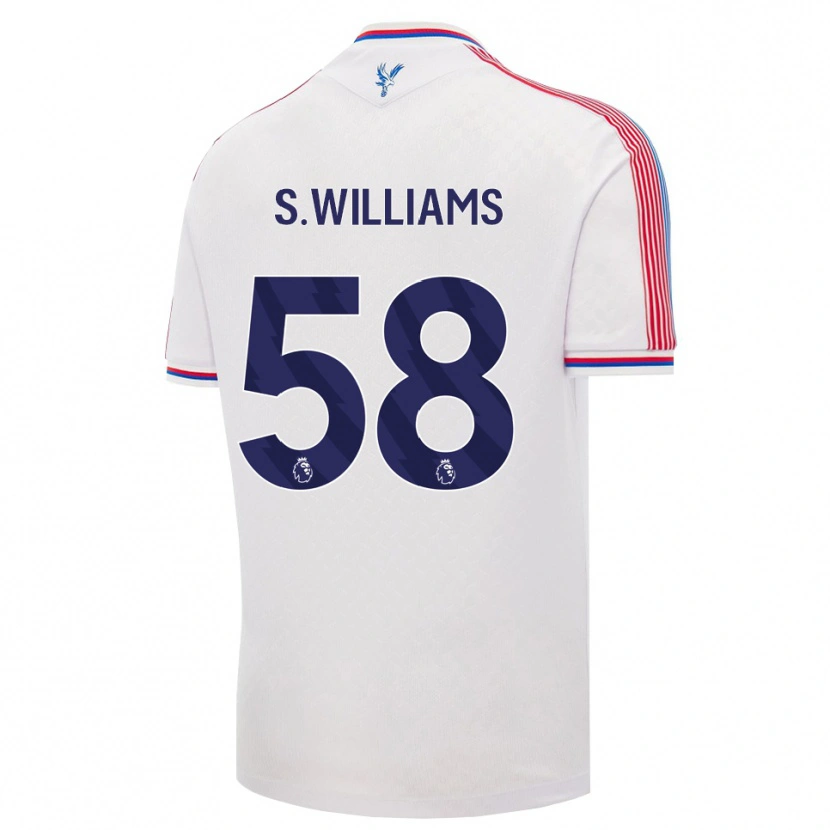 Danxen Men Seb Williams #58 White Red Blue Home Jersey 2026/27 T-Shirt