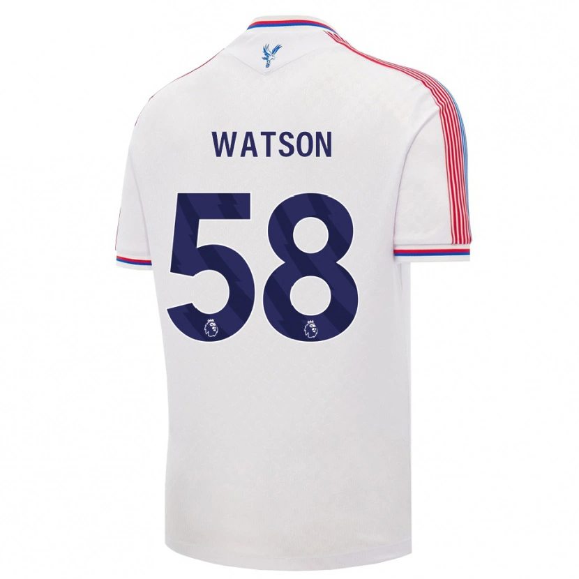 Danxen Men Noah Watson #58 White Red Blue Home Jersey 2026/27 T-Shirt